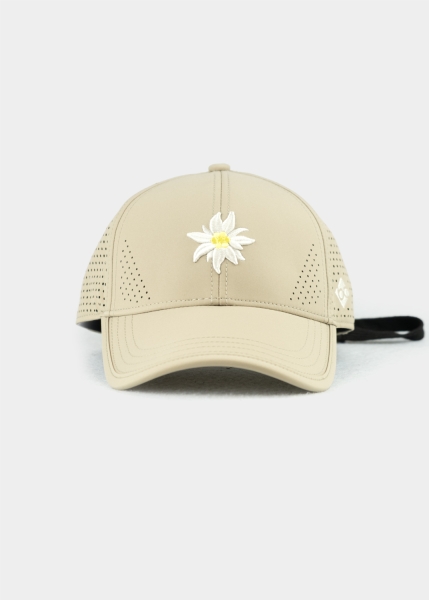 Cap "Edelweiß Outdoor v2" - sand (Curved)